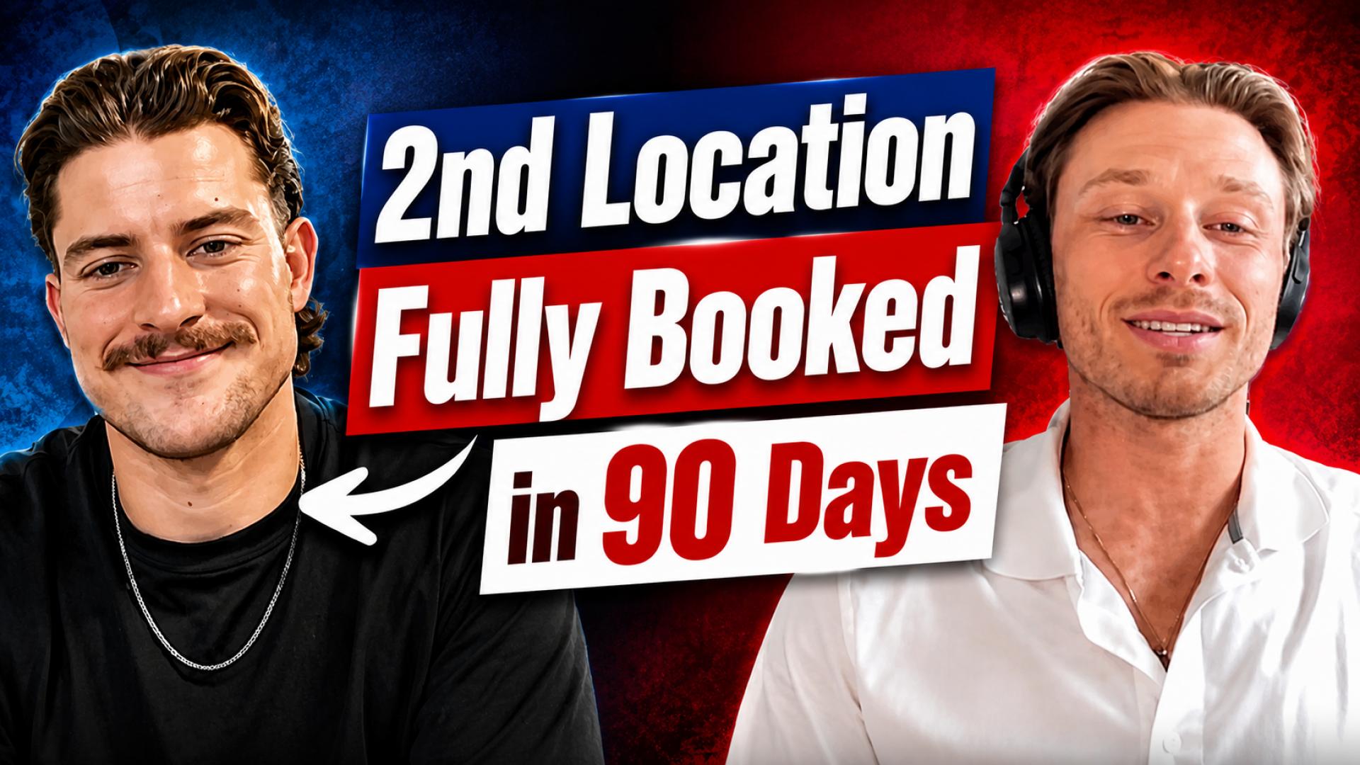 How He Fully Booked His 2nd Moving Location in 90 Days