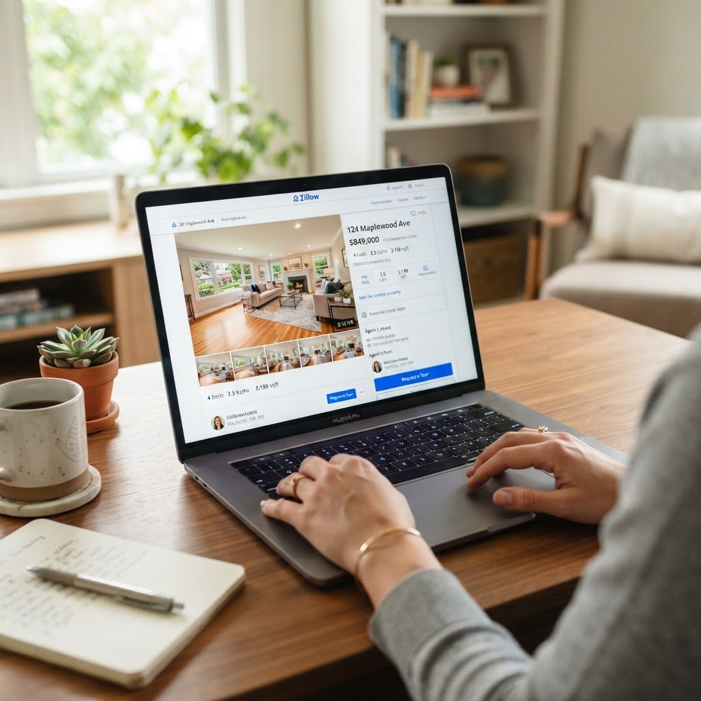 moving company owner finding leads on Zillow for direct mail targeting
